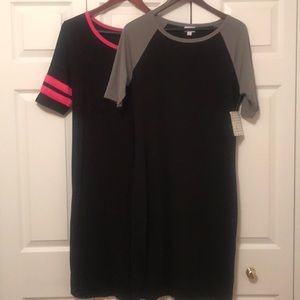 LuLaRoe Julia dress size Large